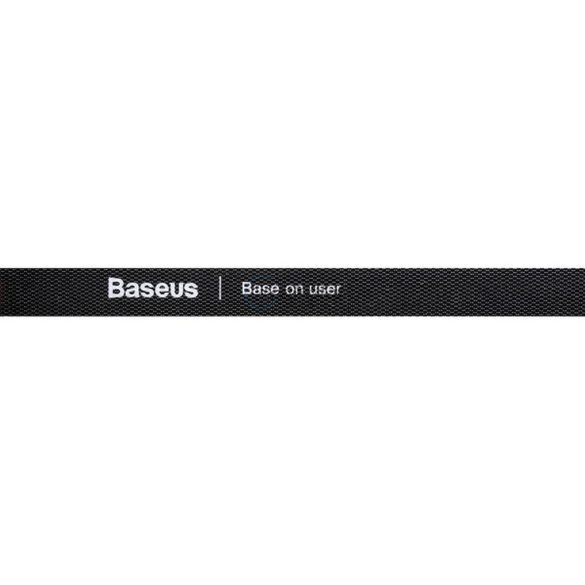 Baseus kábelszervező nylon kábelcsíkos 3m-es fekete ACMGT-F01