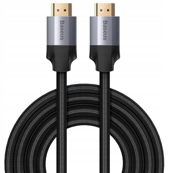 Baseus Cable HDMI TO HDMI 4K 60Hz-es Enjoyment Series CAKSX-D0G 3M szürke