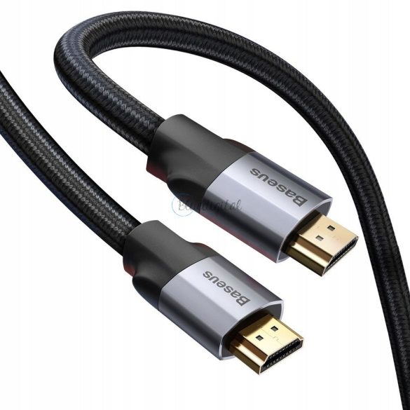 Baseus Cable HDMI TO HDMI 4K 60Hz-es Enjoyment Series CAKSX-D0G 3M szürke