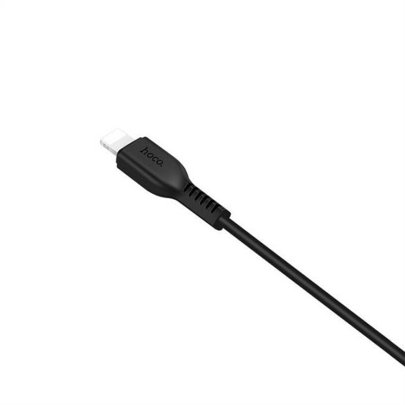 HOCO X13 Easy charged iPhone Lightning 8-tűs töltőkábel fekete 1 méter