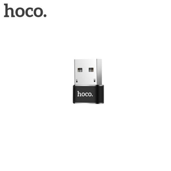 HOCO adapter OTG USB - Type-c UA6 fekete