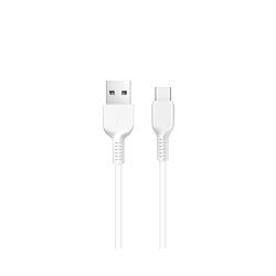   HOCO kábel USB Flash töltő adatkábel Type-c X20 2 méteres fehér