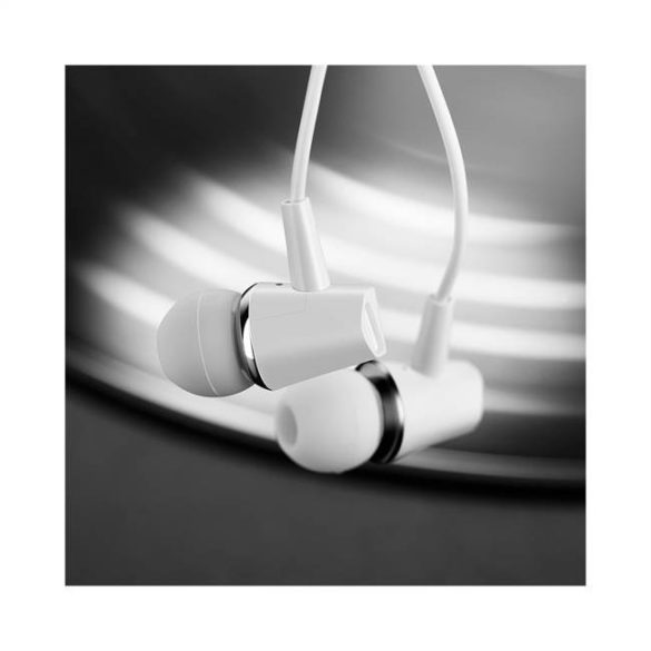 HOCO fülhallgató Drumbeat univerzális mikrofonnalfonnalnal M34 fehér