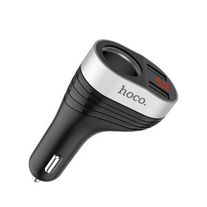 HOCO autós töltő kettős USB port 3,1A a szivargyújtó Z29