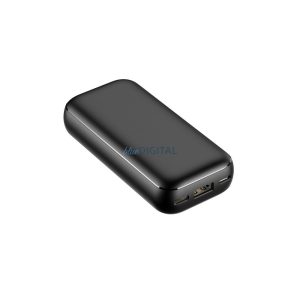 Power Bank VEGER S10 - 10 000mAh LCD gyorstöltő PD20W fekete