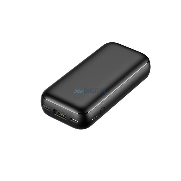 Power Bank VEGER S10 - 10 000mAh LCD gyorstöltő PD20W fekete