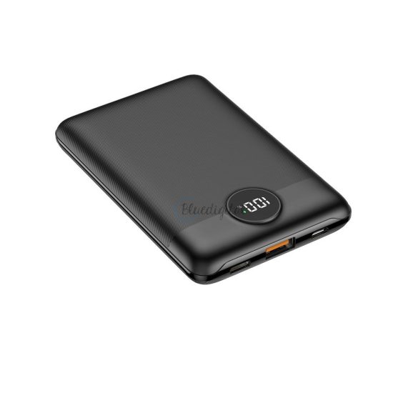 Power Bank Veger S11 - 10 000MAH LCD Gyors töltő PD22,5W fekete