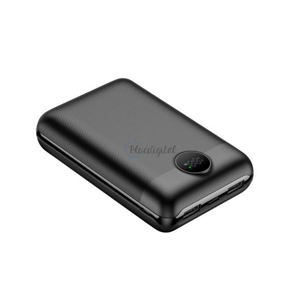 Power Bank Veger S20 - 20 000MAH LCD Gyors töltő PD22,5W fekete