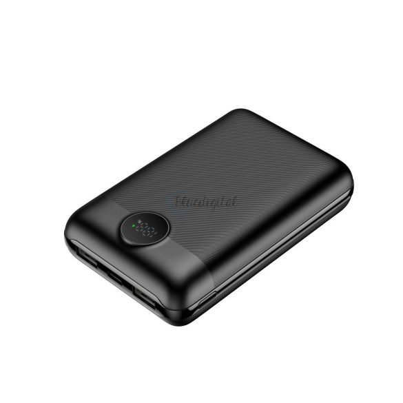 Power Bank Veger S20 - 20 000MAH LCD Gyors töltő PD22,5W fekete