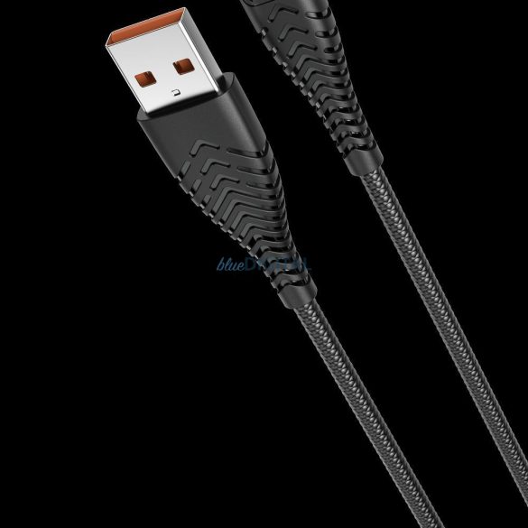 VEGER kábel USB Type-Cra 2,4A 2,0 v104 V104 1,2m fekete