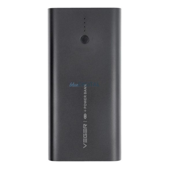 Veger W1146 powerbank 10000mAh 20W QC3.0 PD - fekete