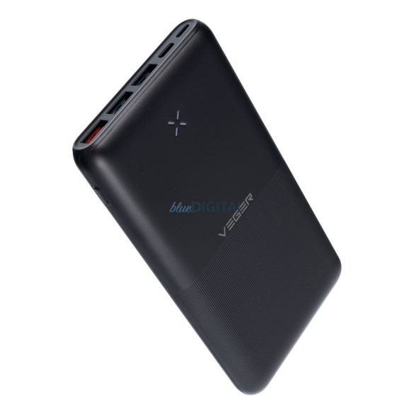 Veger W2060 powerbank 20000mAh 20W 3A QC3.0 PD - fekete