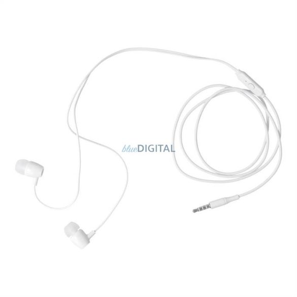 Vezetékes fülhallgató mikro jack 3,5 mm pa-e67 fehér
