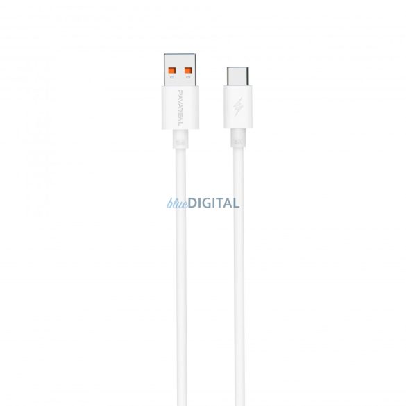 PAVAREAL kábel USB Type-C 5A PA-DC79C 1 m. fehér