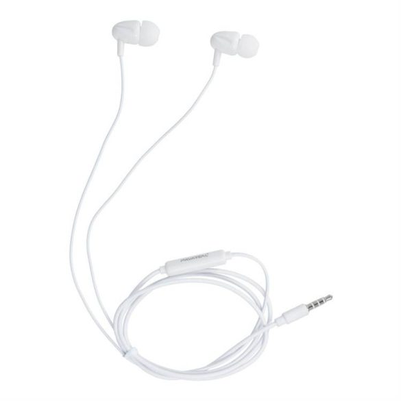 Vezetékes fülhallgató 3,5 mm-es mikro Jackkel Pavareal PA-E85 fehér