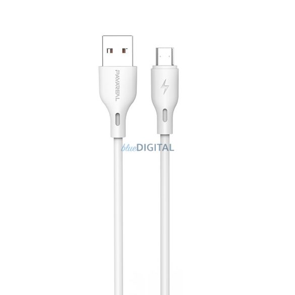 PAVAREAL kábel USB-Micro 6A PA-DC186M 1 m. fehér