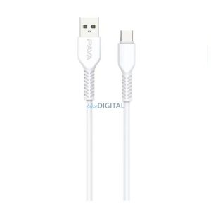 PAVAREAL kábel USB Type-C 5A PA-DC123 2m. fehér