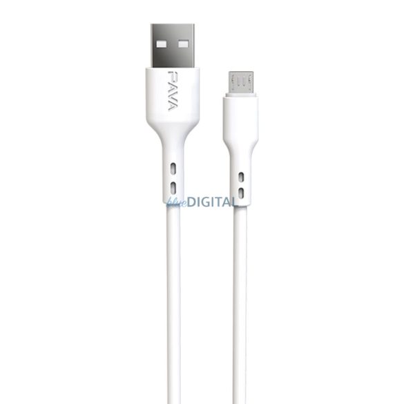 PAVAREAL kábel USB Micro 3A PA-DC181M 1 m. fehér