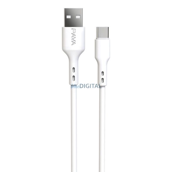 PAVAREAL kábel USB Type-C C 3A PA-DC181C 1 m. fehér