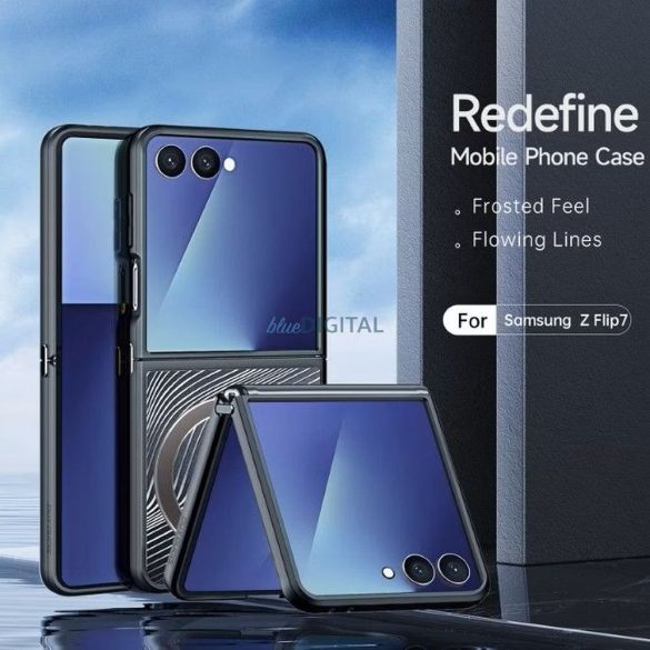 DUX DUCIS tok YIND a SAMSUNG Z Flip7 (teljes ablak) fekete