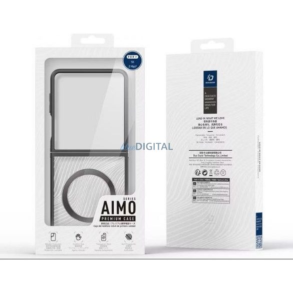 DUX DUCIS tok YIND a SAMSUNG Z Flip7 (teljes ablak) fekete