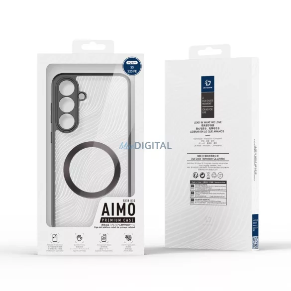 DUX DUCIS tok AIMO MAG kompatibilis MagSafe a SAMSUNG S25 FE készülékhez fekete
