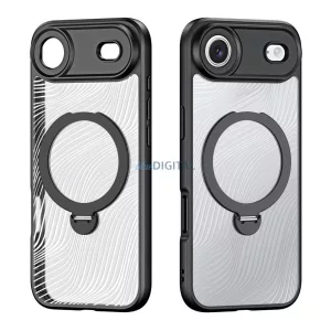 DUX DUCIS tok AIMO MAG STAND, MagSafe-kompatibilis, iPhone 17 Air, fekete