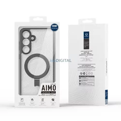   Dux Ducis Aimo Mag MagSafe-kompatibilis tok Samsung Galaxy S25 Plus - fekete