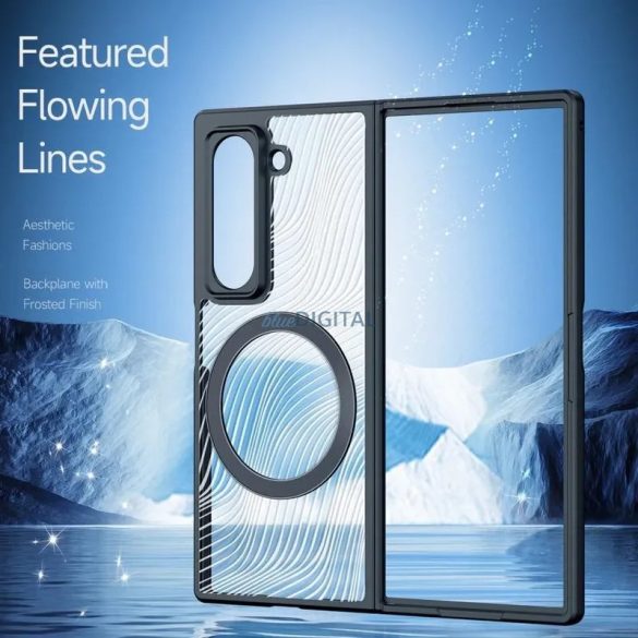 Dux Ducis Aimo Mag MagSafe-kompatibilis tok Samsung Galaxy Z Fold SE - fekete