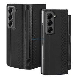 Dux Ducis Bril tok ceruzatartóval Samsung Galaxy Z Fold SE - fekete