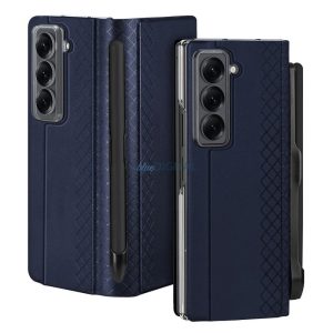 Dux Ducis Bril tok ceruzatartóval Samsung Galaxy Z Fold SE - kék