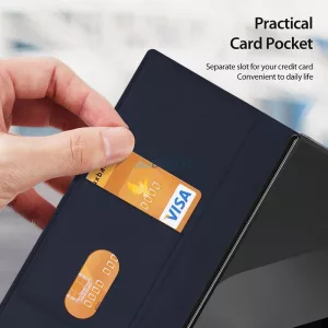 Dux Ducis Bril tok ceruzatartóval Samsung Galaxy Z Fold SE - kék