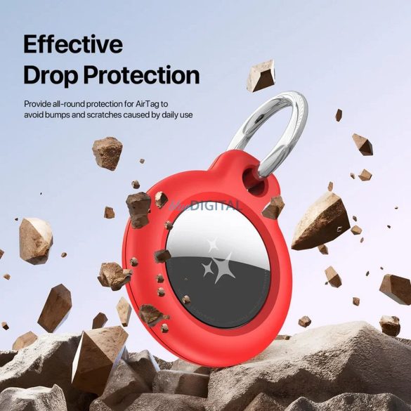 Dux Ducis tok AirTag (4db) - fekete/fehér/kék/piros