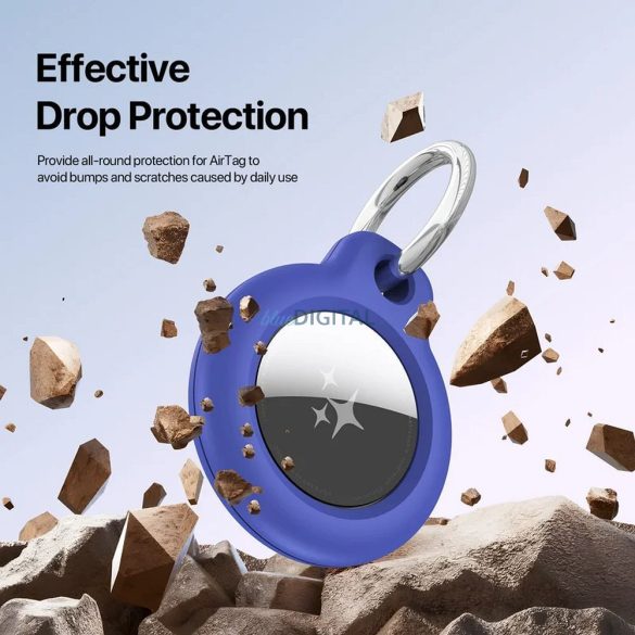 Dux Ducis tok AirTag (4db) - fekete/fehér/kék/piros