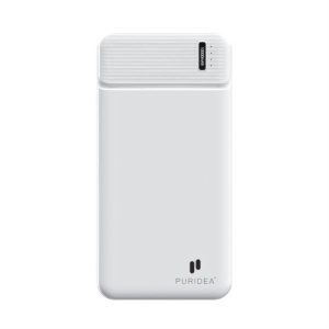 Power bank PURIDEA Q6 - 10 000mAh gyorstöltő QC3.0 PD3.0 20W fehér