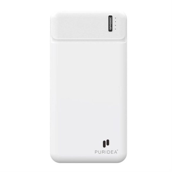 Power bank PURIDEA Q7 - 20 000mAh gyorstöltő QC3.0 PD3.0 20W fehér