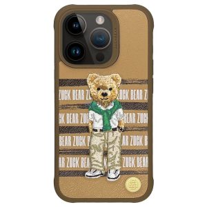 Zuck Bear San Francisco Fortune tok iPhone 15 Pro - "Golden state bear" mintás