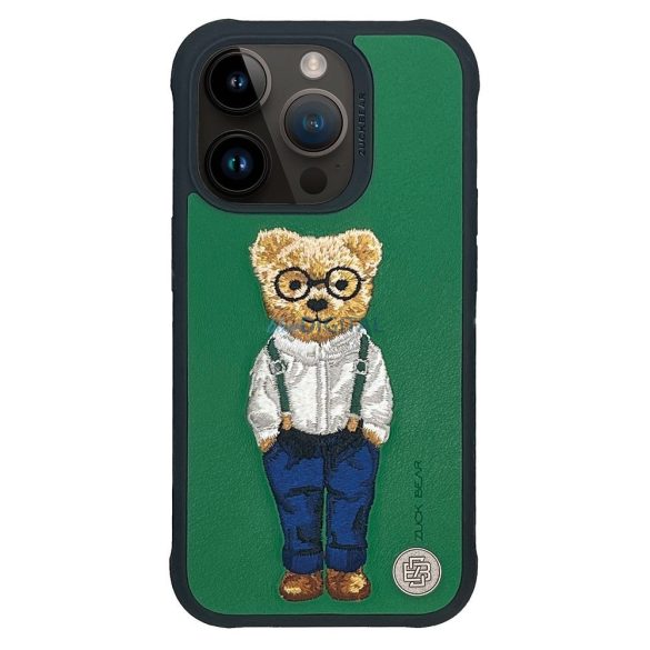 Zuck Bear Londol Classic tok iPhone 15 Pro - "Mayfair swank" mintás