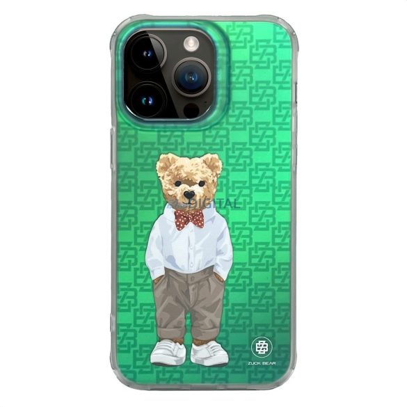 Zuck Bear French Riviera tok iPhone 15 Pro - "Cannes breeze" mintás