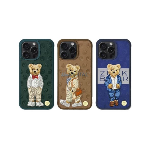 Zuck Bear Paris Gentleman tok iPhone 15 Pro - "Bag" mintás