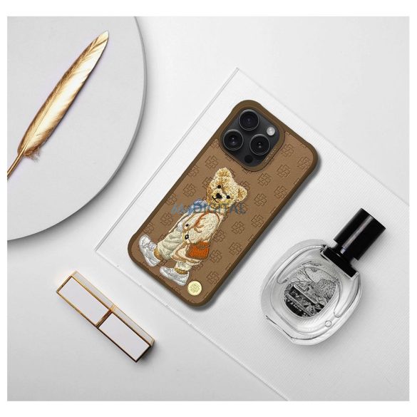 Zuck Bear Paris Gentleman tok iPhone 15 Pro - "Bag" mintás