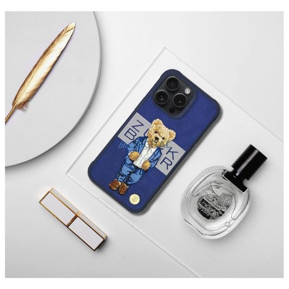 Zuck Bear Paris Gentleman tok iPhone 15 Pro - "Suit" mintás