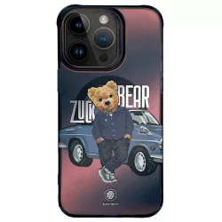   Zuck Bear California Cool Mag MagSafe-kompatibilis tok iPhone 15 Pro - "car" mintás