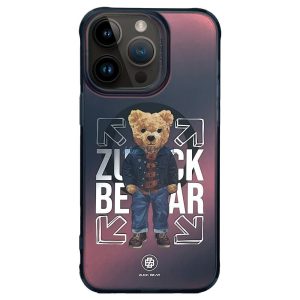 Zuck Bear California Cool Mag MagSafe-kompatibilis tok iPhone 15 Pro Max - "jeans" mintás