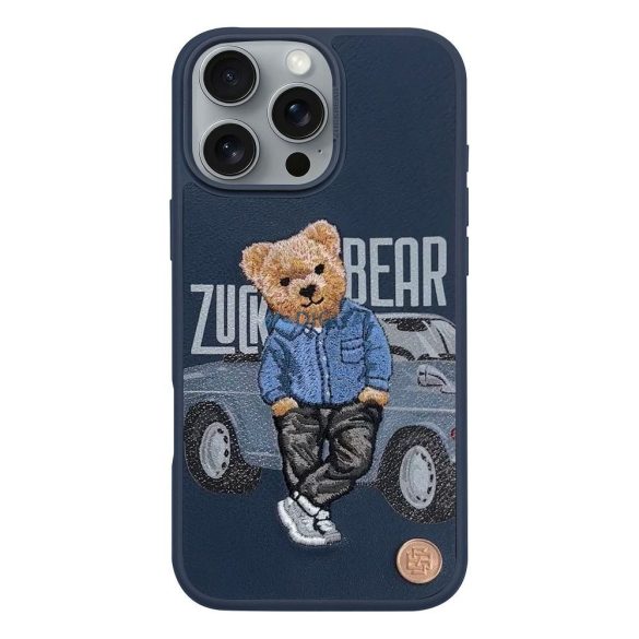 Zuck Bear San Francisco Fortune tok iPhone 16 - kék