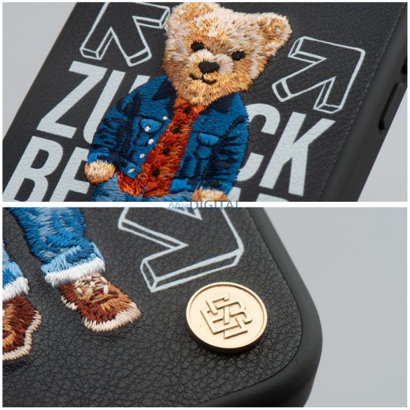 Zuck Bear San Francisco Fortune tok iPhone 16 Pro Max - fekete