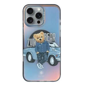 Zuck Bear California Cool Mag MagSafe-kompatibilis tok iPhone 16 - "automobile" mintás