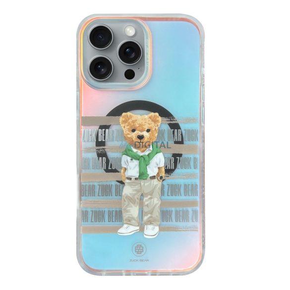 Zuck Bear California Cool Mag MagSafe-kompatibilis tok iPhone 16 Pro - "leisure wear" mintás