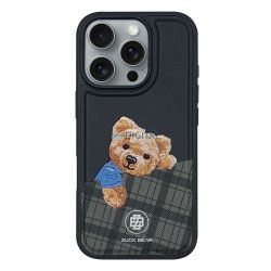   Zuck Bear Darren MagSafe-kompatibilis tok iPhone 16 Pro - fekete