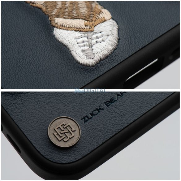 Zuck Bear London Classic tok iPhone 16 - "Westminster Ace" mintás